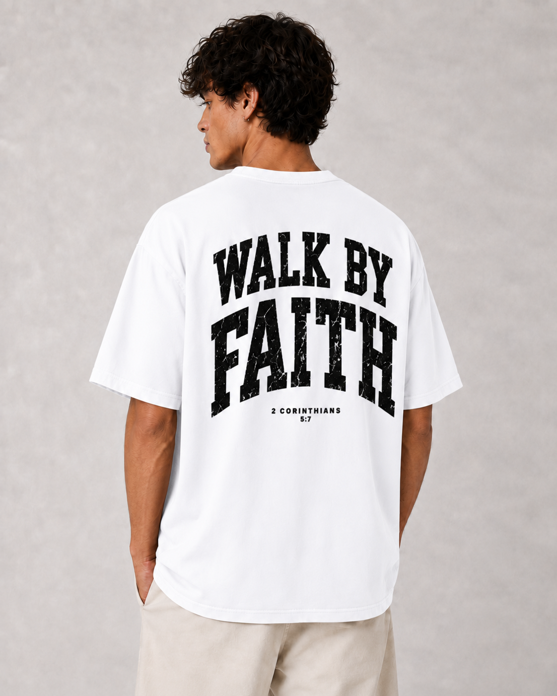 Walk By Faith Cotton Tee