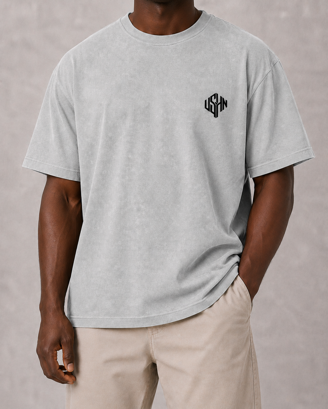 Walk By Faith Washed Oversized Cotton Tee