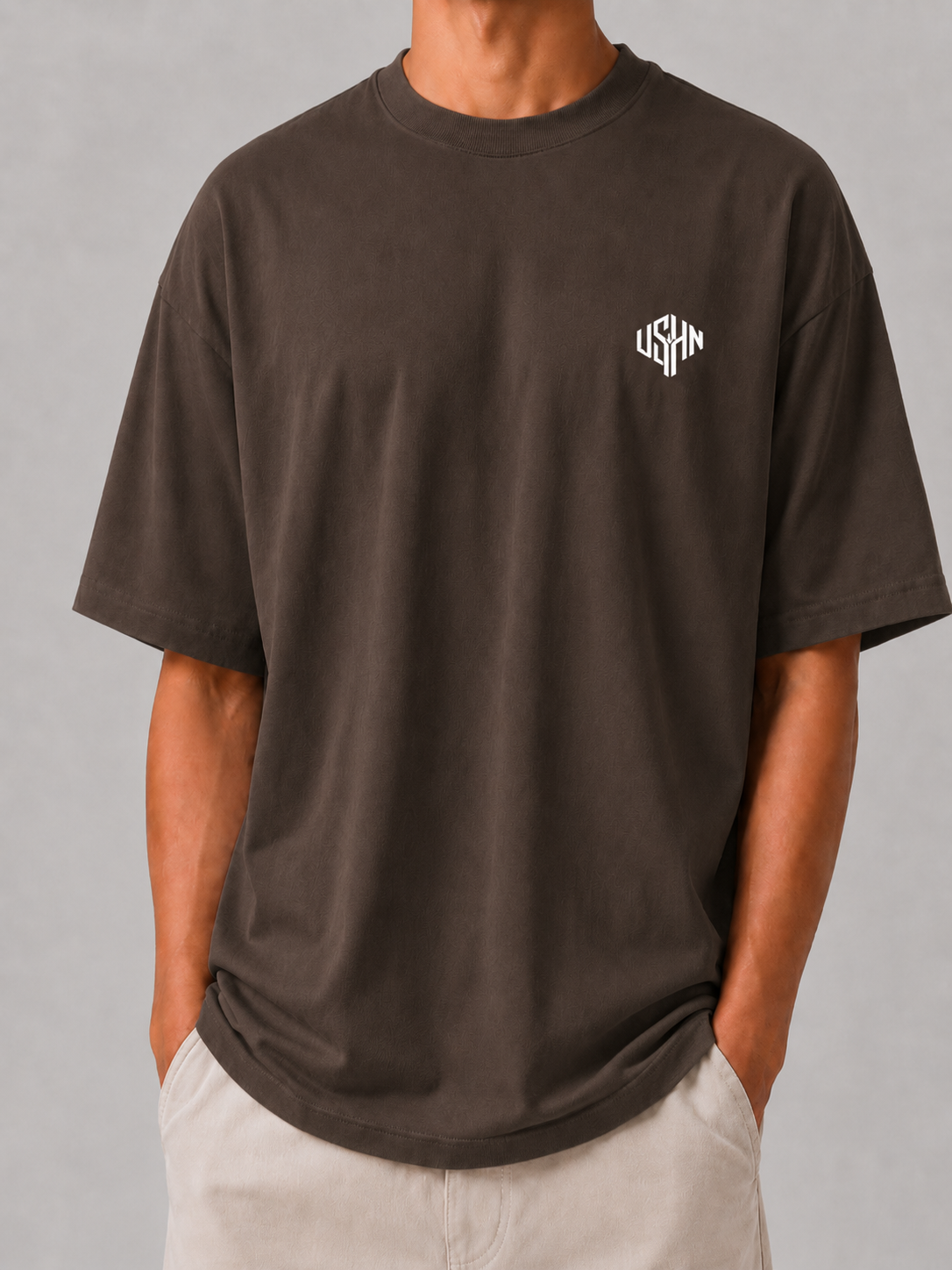 Not By Sight Oversized Cotton Tee