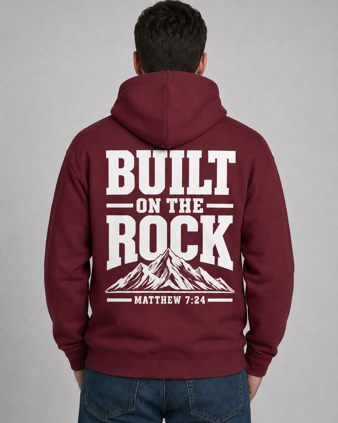 Built On THE Rock Hoodie