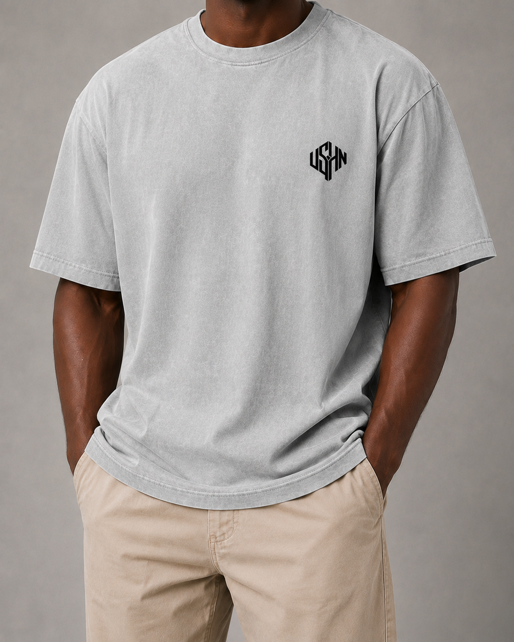 Not By Sight Washed Oversized Cotton Tee