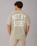 Not By Sight Washed Oversized Cotton Tee