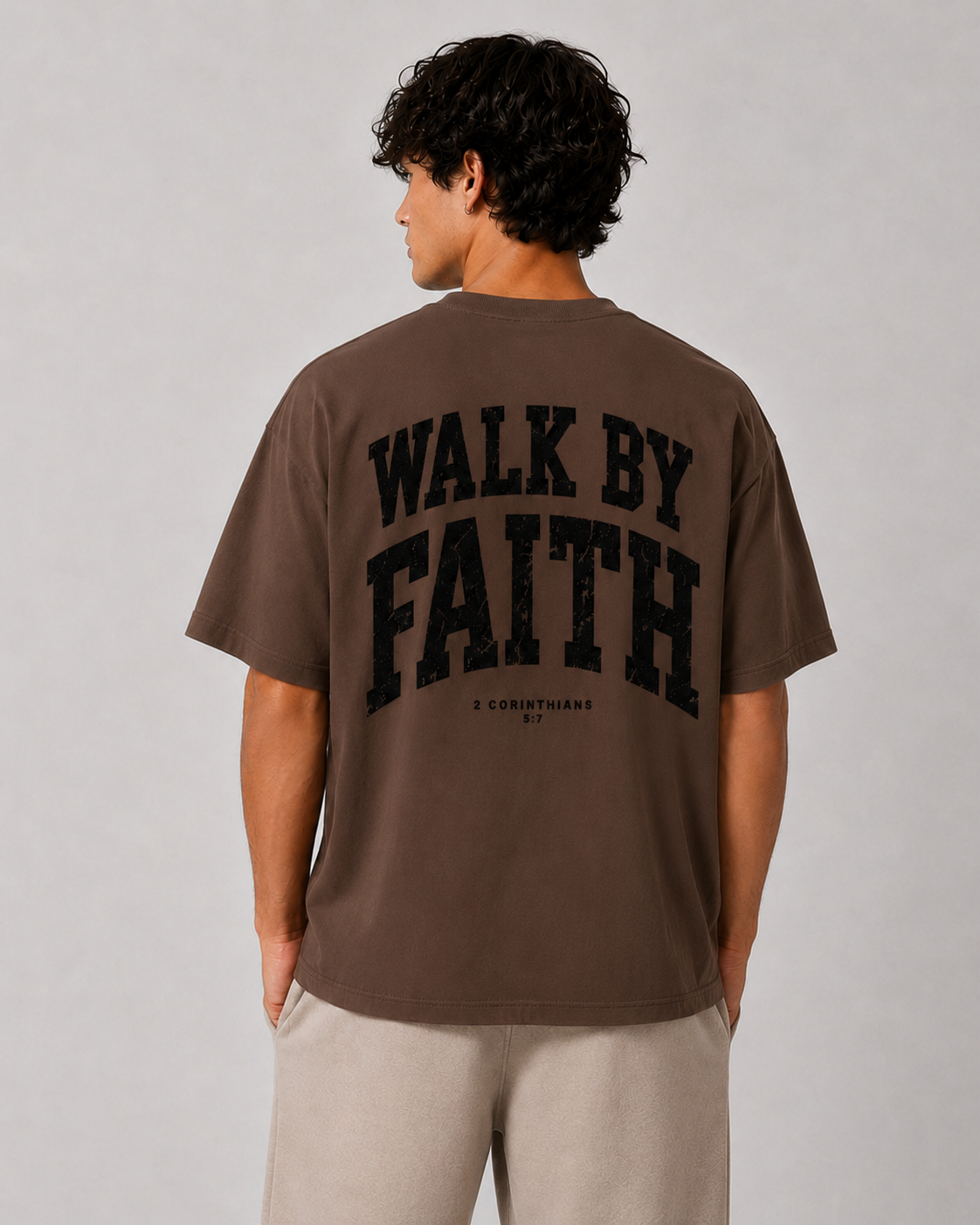 Walk By Faith Cotton Tee