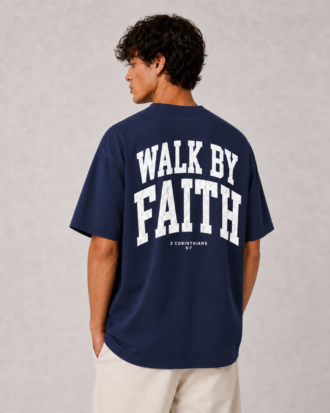 Walk By Faith Cotton Tee